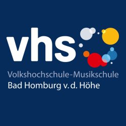 Logo der Volkshochschule Bad Homburg.