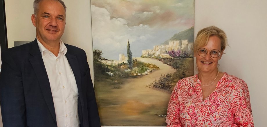 Kunst im Rathaus - Steffen Wernard und Heike Reis