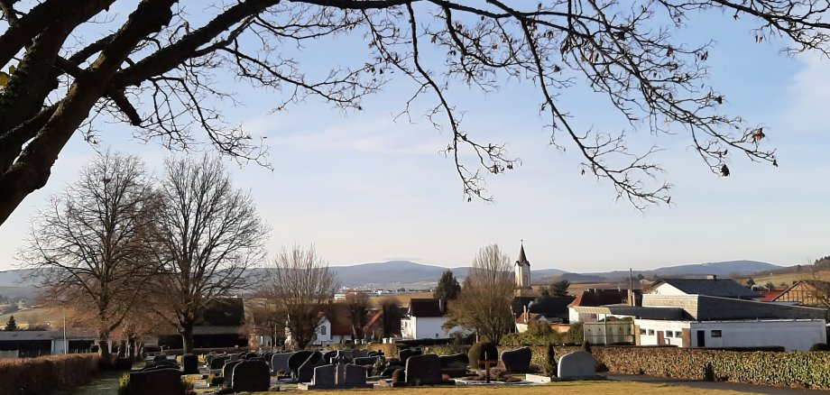 Der Friedhof der Stadt Usingen