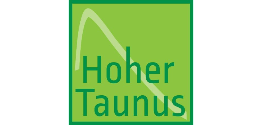Ein grünes Bild mit einem Berg, welcher vermutlich den Taunus widerspiegeln soll.