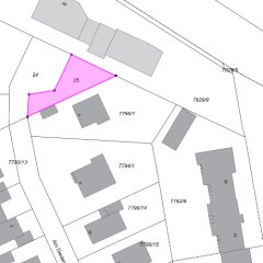 Lageplan von oben