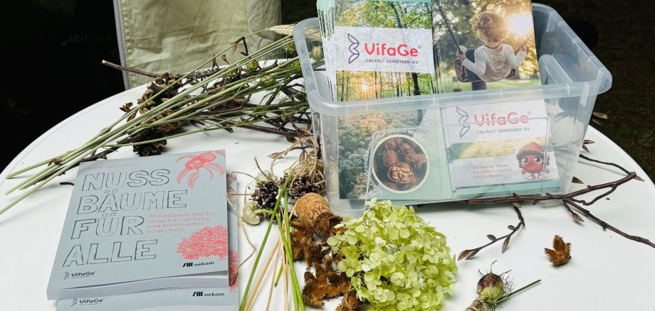 Werbematerial des Vereins Vielfalt genießen