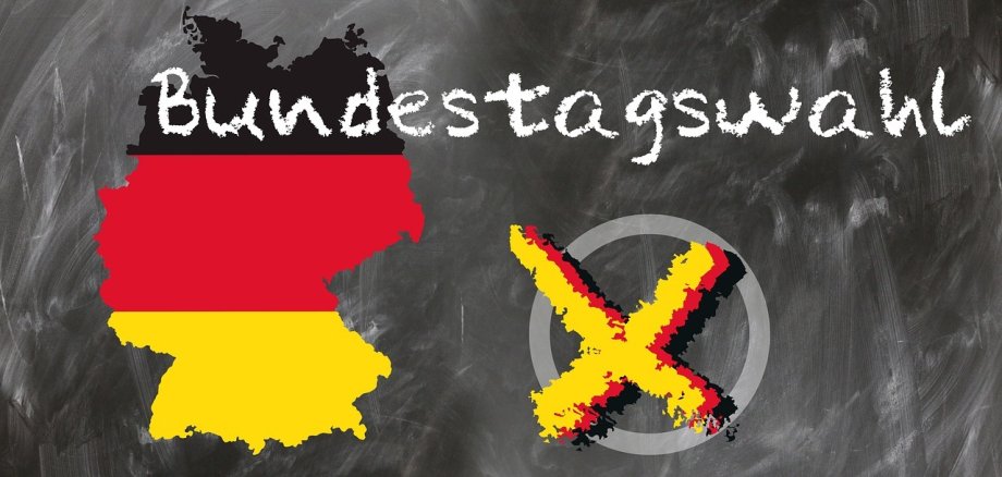Symbolbild zur Bundestagswahl in Deutschland.