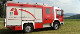 Freiwillige Feuerwehr Merzhausen Löschfahrzeug der Freiwilligen Feuerwehr Merzhausen.